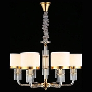 Люстра Aployt Elza APL.767.03.06 цвет плафона/подвески Бежевый, Бронза, цвет арматуры Бронза-2