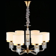 Люстра Aployt Elza APL.767.03.06 цвет плафона/подвески Бежевый, Бронза, цвет арматуры Бронза-3