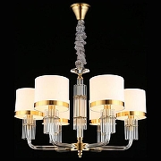 Люстра Aployt Elza APL.767.03.06 цвет плафона/подвески Бежевый, Бронза, цвет арматуры Бронза-5