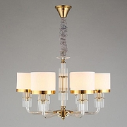 Люстра Aployt Elza APL.767.03.06 цвет плафона/подвески Бежевый, Бронза, цвет арматуры Бронза-6