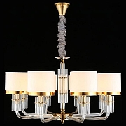 Люстра Aployt Elza APL.767.03.08 цвет плафона/подвески Бежевый, Бронза, цвет арматуры Бронза-2