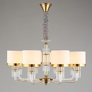 Люстра Aployt Elza APL.767.03.08 цвет плафона/подвески Бежевый, Бронза, цвет арматуры Бронза-8