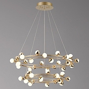 Люстра Aployt Delf1n APL.774.03.135 цвет плафона/подвески Прозрачный, цвет арматуры Золото-1