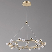 Люстра Aployt Delf1n APL.774.03.81 цвет плафона/подвески Прозрачный, цвет арматуры Золото-1