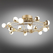 Люстра Aployt Delf1n APL.774.07.54 цвет плафона/подвески Прозрачный, цвет арматуры Золото-2