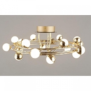 Люстра Aployt Delf1n APL.774.07.54 цвет плафона/подвески Прозрачный, цвет арматуры Золото-5