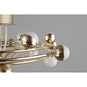 Люстра Aployt Delf1n APL.774.07.54 цвет плафона/подвески Прозрачный, цвет арматуры Золото-10