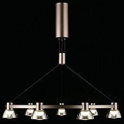 Люстра Aployt Rezeda APL.788.03.09 цвет плафона/подвески Серый, цвет арматуры Коричневый-6