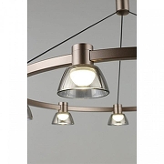 Люстра Aployt Rezeda APL.788.03.09 цвет плафона/подвески Серый, цвет арматуры Коричневый-7