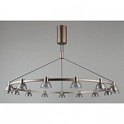 Люстра Aployt Rezeda APL.788.03.15 цвет плафона/подвески Серый, цвет арматуры Коричневый-2