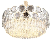 Люстра Aployt N1koul APL.832.13.12 цвет плафона/подвески Прозрачный, Хром, цвет арматуры Хром