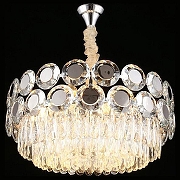 Люстра Aployt N1koul APL.832.13.12 цвет плафона/подвески Прозрачный, Хром, цвет арматуры Хром-2