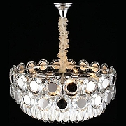 Люстра Aployt N1koul APL.832.13.12 цвет плафона/подвески Прозрачный, Хром, цвет арматуры Хром-5