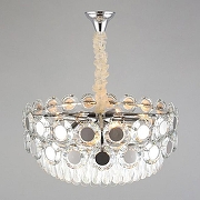 Люстра Aployt N1koul APL.832.13.12 цвет плафона/подвески Прозрачный, Хром, цвет арматуры Хром-6