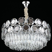 Люстра Aployt N1koul APL.832.13.12 цвет плафона/подвески Прозрачный, Хром, цвет арматуры Хром-15