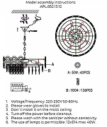 Люстра Aployt N1koul APL.832.13.12 цвет плафона/подвески Прозрачный, Хром, цвет арматуры Хром-16