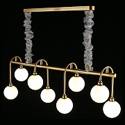 Люстра Aployt Elo1z APL.839.03.08 цвет плафона/подвески Белый, цвет арматуры Бронза-5