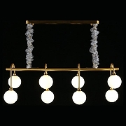 Люстра Aployt Elo1z APL.839.03.08 цвет плафона/подвески Белый, цвет арматуры Бронза-8