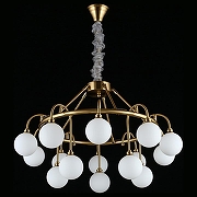 Люстра Aployt Elo1z APL.839.03.15 цвет плафона/подвески Белый, цвет арматуры Бронза-5