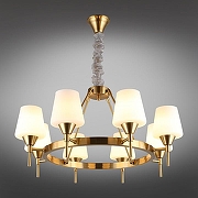 Люстра Aployt Lyus APL.840.03.08 цвет плафона/подвески Белый, цвет арматуры Бронза-14