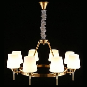 Люстра Aployt Lyus APL.840.03.08 цвет плафона/подвески Белый, цвет арматуры Бронза-15