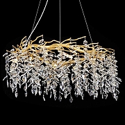 Люстра Aployt Gertun1a APL.847.03.10 цвет плафона/подвески Прозрачный, цвет арматуры Золото