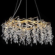 Люстра Aployt Gertun1a APL.847.03.13 цвет плафона/подвески Прозрачный, цвет арматуры Золото