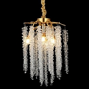 Люстра Aployt Paul1na APL.848.03.04 цвет плафона/подвески Прозрачный, цвет арматуры Золото