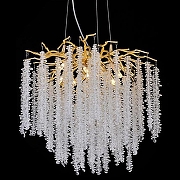Люстра Aployt Paul1na APL.848.03.10 цвет плафона/подвески Прозрачный, цвет арматуры Золото