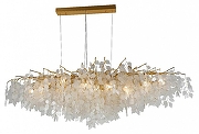 Люстра Aployt Zhozefina APL.849.13.13 цвет плафона/подвески Белый, цвет арматуры Золото-1
