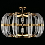 Люстра на штанге Aployt Solandzh APL.856.07.100 цвет плафона/подвески Латунь, цвет арматуры Латунь-7