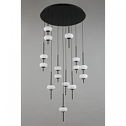 Люстра Aployt Celcia APL.863.03.45 цвет плафона/подвески Белый, цвет арматуры Черный-1