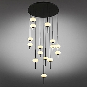 Люстра Aployt Celcia APL.863.03.45 цвет плафона/подвески Белый, цвет арматуры Черный-2