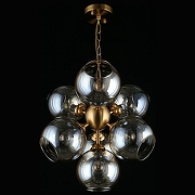 Люстра Aployt Greta APL.912.13.07 цвет плафона/подвески Коньячный, цвет арматуры Бронза-15