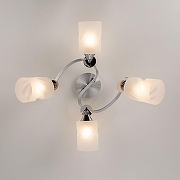 Люстра Citilux Сиерра CL119240 цвет плафона/подвески Белый, цвет арматуры Серебро-5