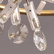 Люстра Imperiumloft ARIANA ariana01 цвет плафона/подвески Прозрачный, цвет арматуры Золото-5