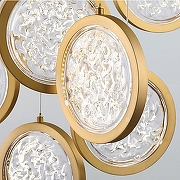 Люстра Imperiumloft Мун lighting collection D50 CAMEO01 цвет плафона/подвески Золото, цвет арматуры Золото-2