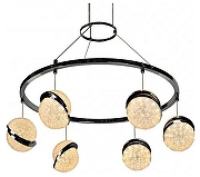 Люстра iLedex Crystal Ball C4474-6 CR цвет плафона/подвески Прозрачный, цвет арматуры Хром