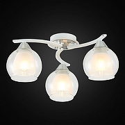 Люстра Citilux Кристи CL152130 цвет плафона/подвески Белый, Прозрачный, цвет арматуры Белый-1