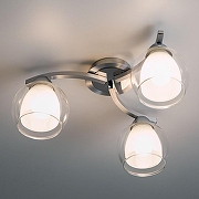 Люстра Citilux Кристи CL152137 цвет плафона/подвески Белый, Прозрачный, цвет арматуры Хром-3