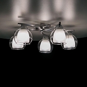 Люстра Citilux Кристи CL152157 цвет плафона/подвески Белый, Прозрачный, цвет арматуры Хром-8