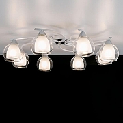 Люстра Citilux Кристи CL152180 цвет плафона/подвески Белый, Прозрачный, цвет арматуры Белый-1