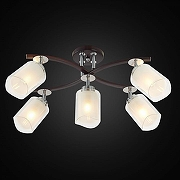 Люстра Citilux Фортуна CL156152 цвет плафона/подвески Прозрачный, цвет арматуры Коричневый-1