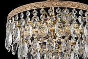 Люстра на штанге Arti Lampadari Castellana Castellana E 1.3.30.601 G цвет плафона/подвески Прозрачный, цвет арматуры Золото-3