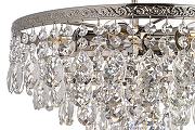 Люстра на штанге Arti Lampadari Castellana Nickel Castellana E 1.3.30.608 N цвет плафона/подвески Прозрачный, цвет арматуры Никель-2