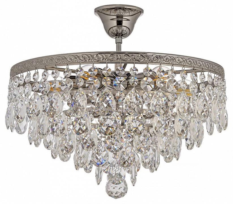 Люстра на штанге Arti Lampadari Castellana Nickel Castellana E 1.3.38.608 N 
