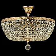 Люстра на штанге Arti Lampadari Castellana Gold Castellana E 1.3.40.501 G цвет плафона/подвески Прозрачный, цвет арматуры Золото-1