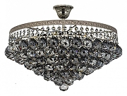 Люстра на штанге Arti Lampadari Castellana Nickel Castellana E 1.3.46.607 N цвет плафона/подвески Прозрачный, цвет арматуры Никель