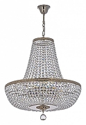 Люстра Arti Lampadari Castellana Nickel Castellana E 1.5.50.100 N цвет плафона/подвески Прозрачный, цвет арматуры Никель-1