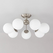 Люстра на штанге Citilux Томми CL102174 цвет плафона/подвески Белый, цвет арматуры Хром-1